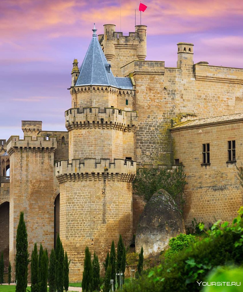 Замок Олите Испания