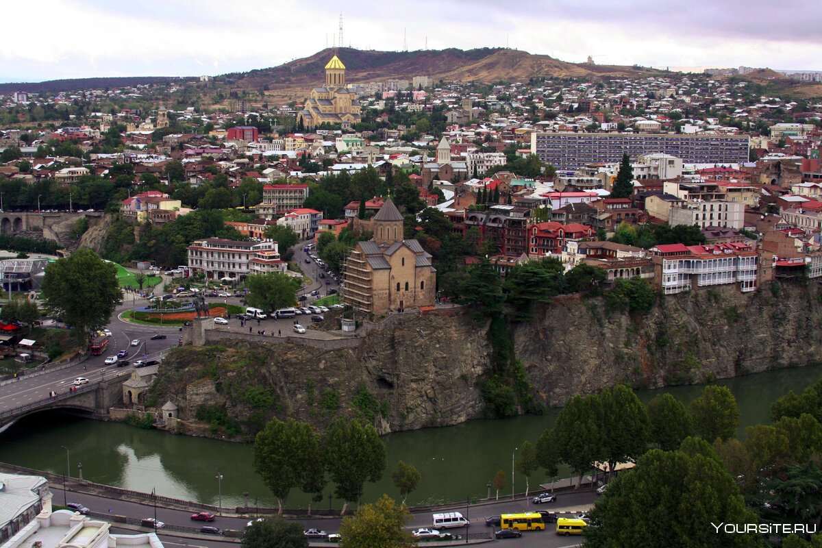 Тбилиси панорама Нарикала