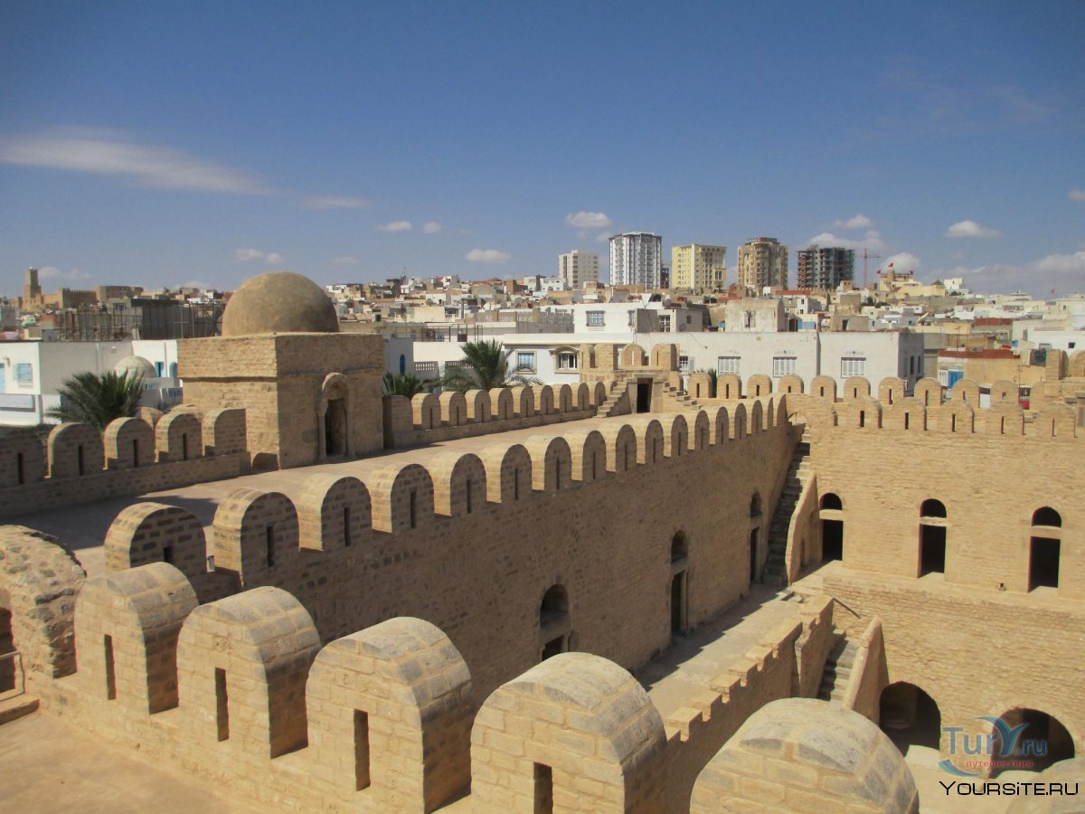 Сус город в Тунисе крепость