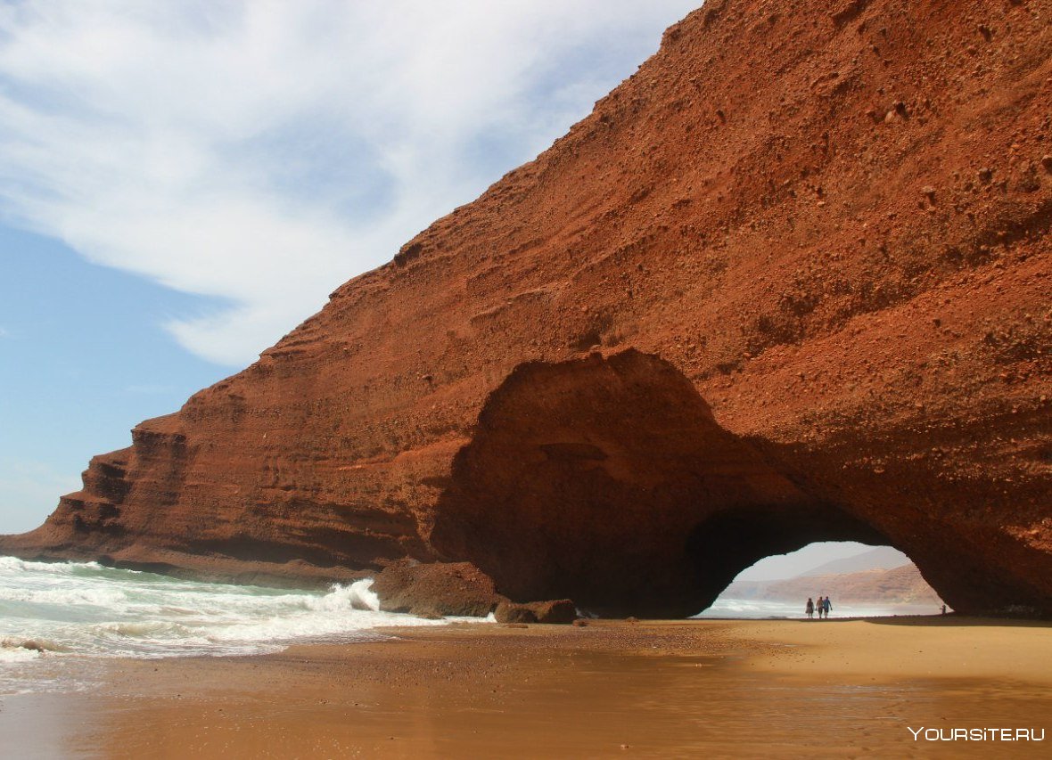 Пляж Легзира Марокко