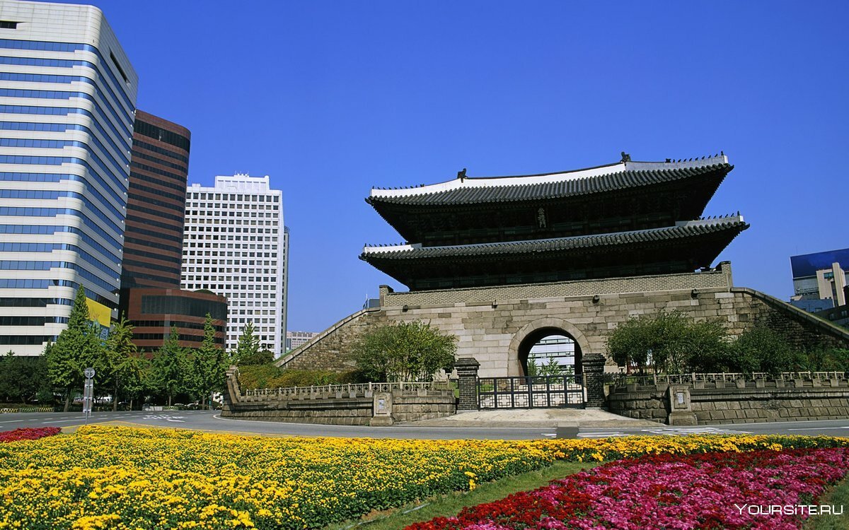 Ворота Намдэмун в Сеуле