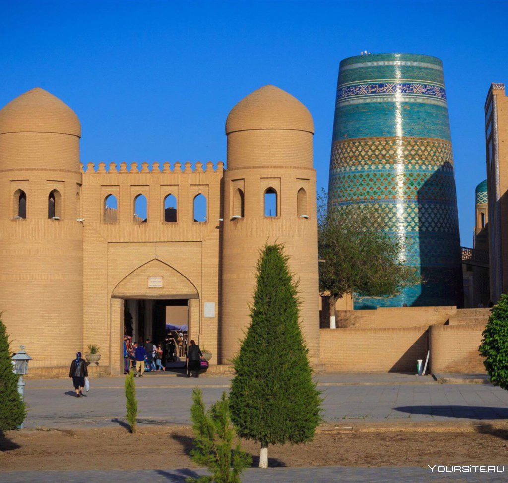 Крепость Ичан-кала Узбекистан Хива