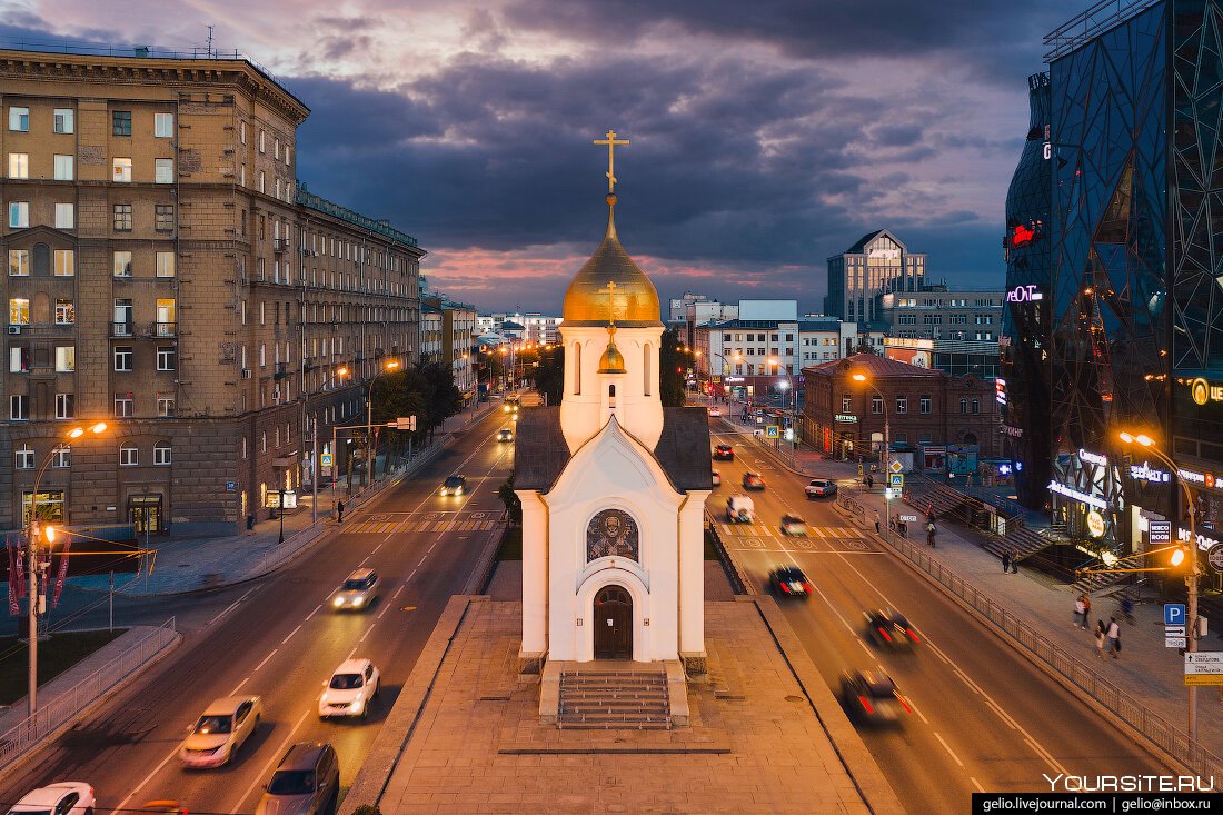 Часовня на Красном проспекте Новосибирск