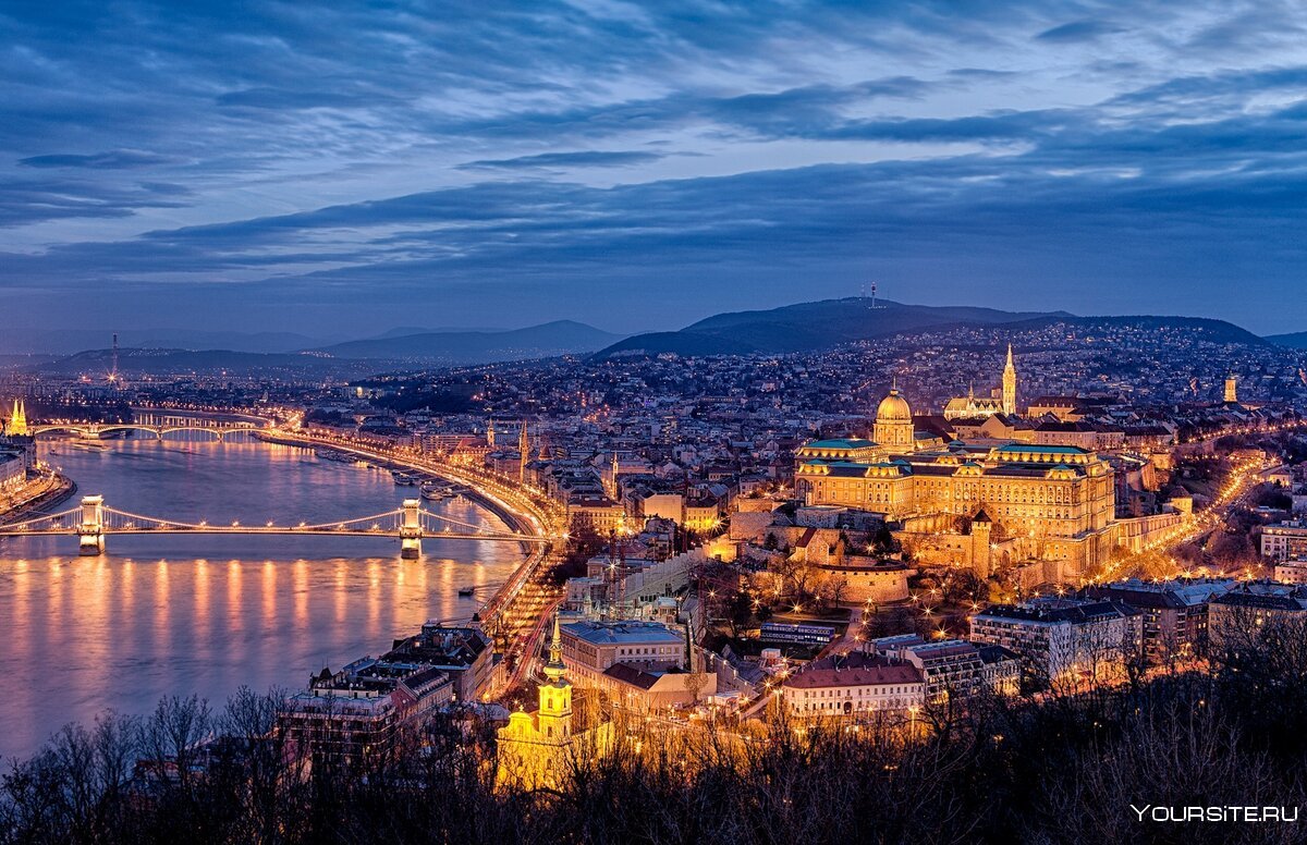 Будапешт столица ночной