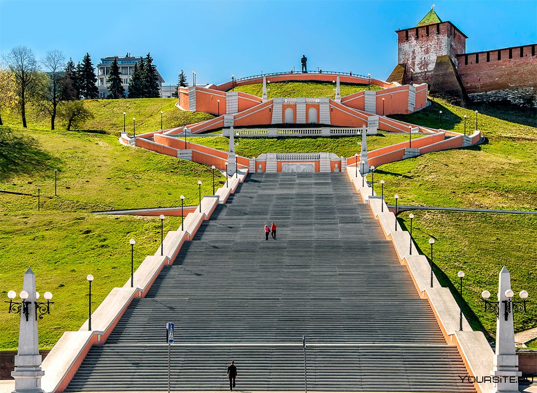 Чкаловская лестница Нижний Новгород