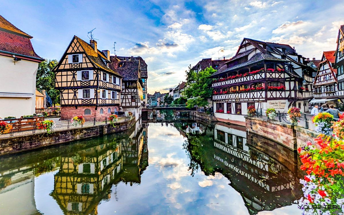 Маленькая Франция, Страсбург. Эльзас, Франция