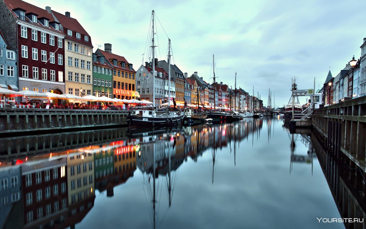 Nyhavn Копенгаген