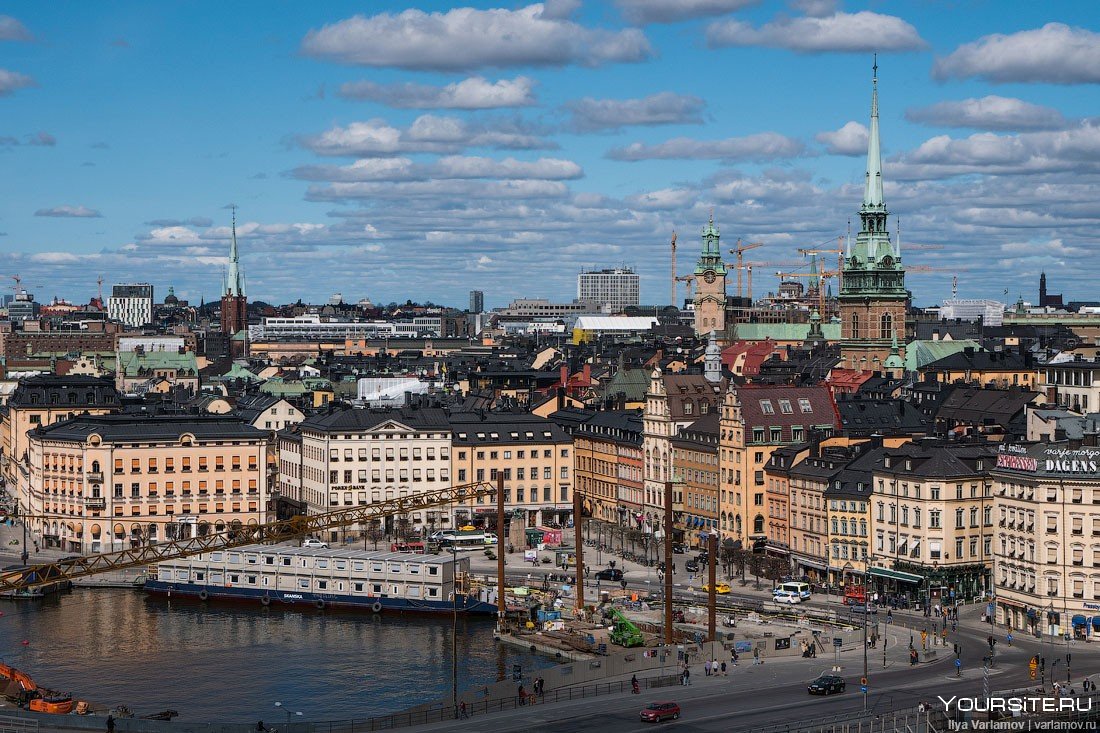 Столица Швеции город Стокгольм