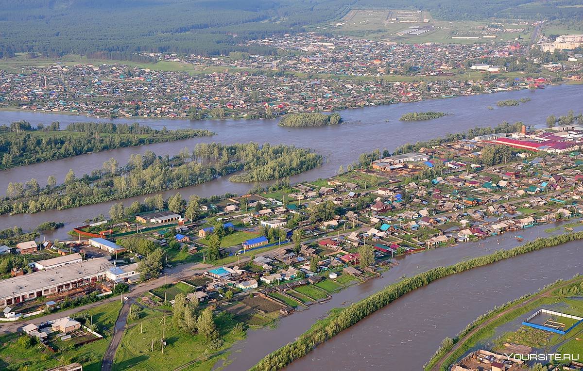 Река уда Нижнеудинск