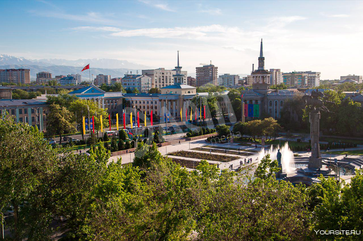 Город бишкек. Киргизия Бишкек. Город Бишкек столица Кыргызстана. Киргизия Бишкек центр. Панорама центр города Бишкек.
