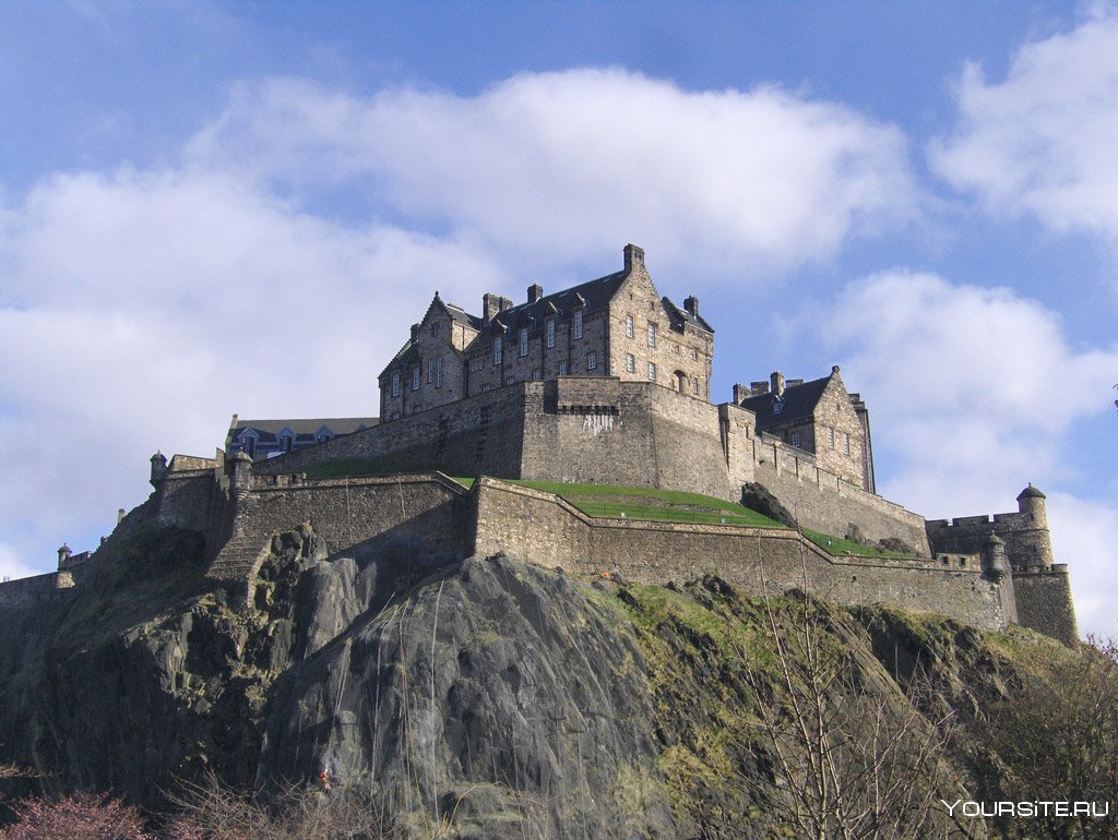 Шотландия достопримечательности Эдинбургский замок