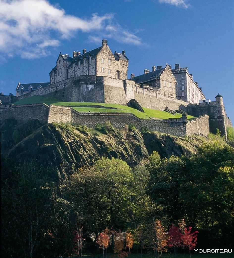 Шотландия столица Эдинбург замок