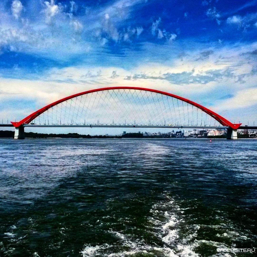Восход Бугринский мост Новосибирск