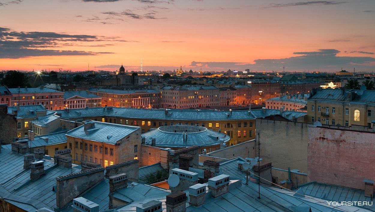 Моховая Санкт-Петербург крыши
