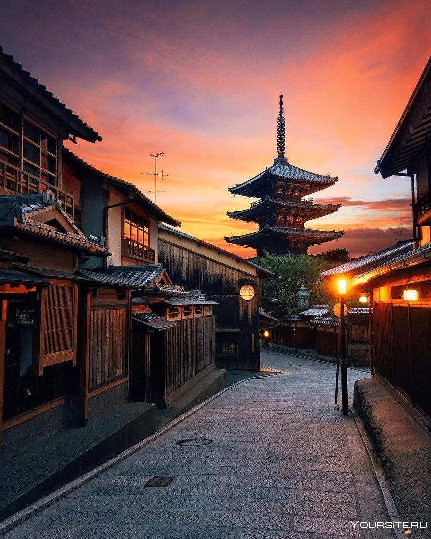 Япония Киото архитектура