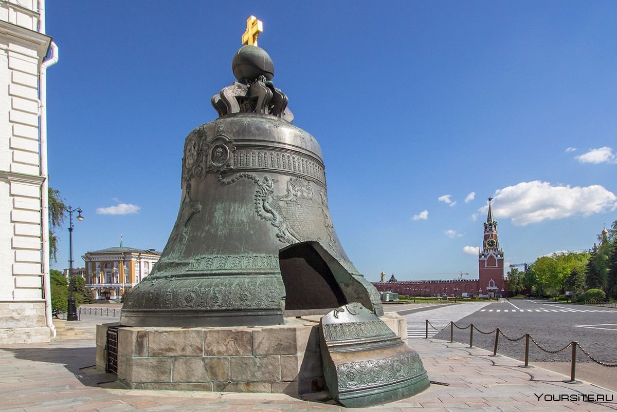 Москва Кремль царь колокол