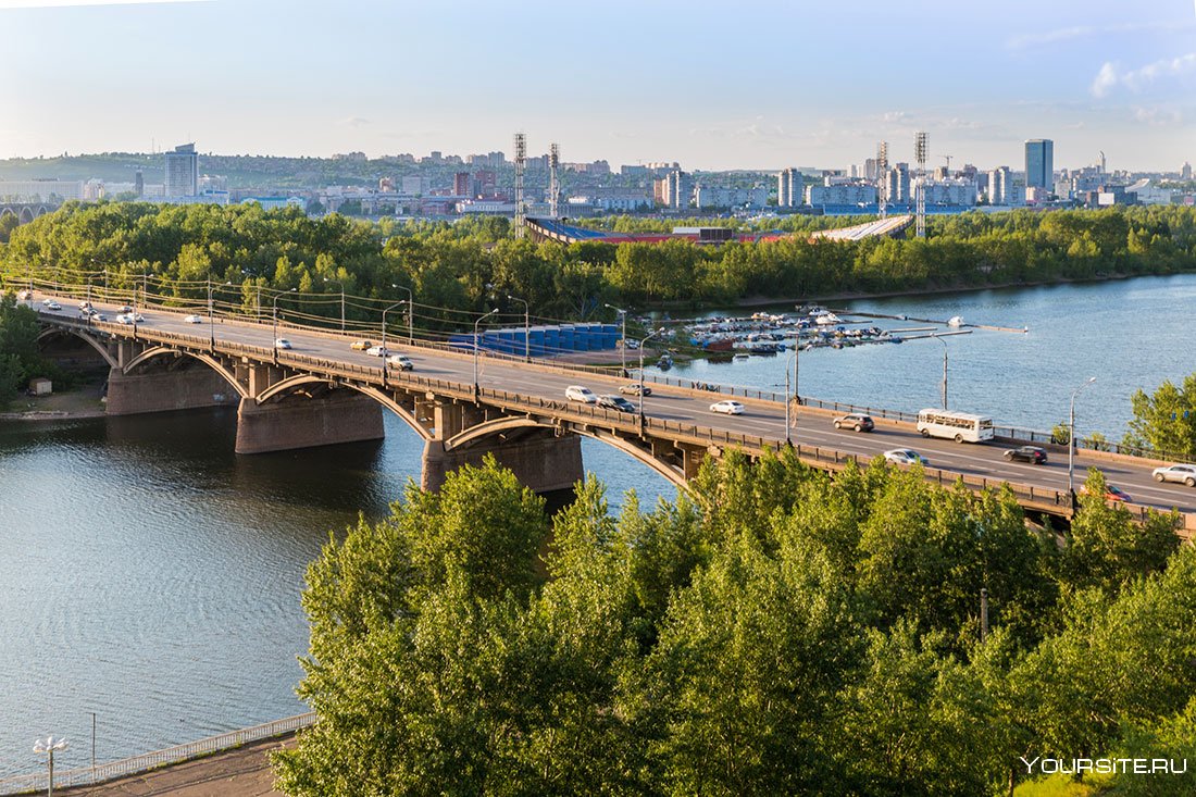 Коммунальный мост Новосибирск