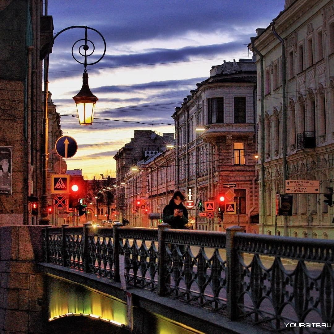Фонарный мост в Санкт-Петербурге