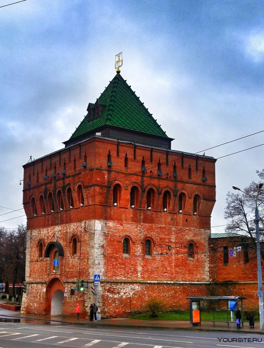 Нижегородский Кремль Дмитриевская башня реконструкция