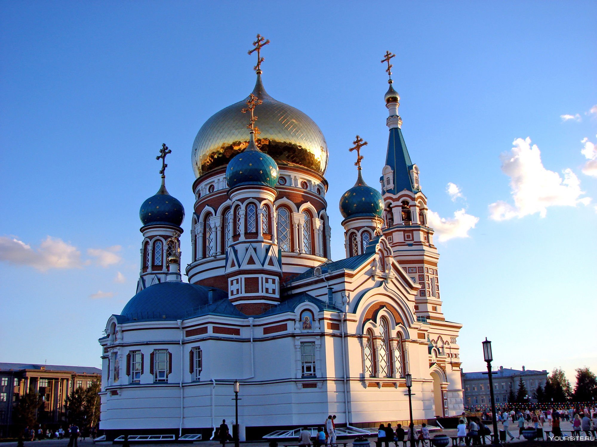 Город омск называют городом. Успенского кафедрального собора Омск.