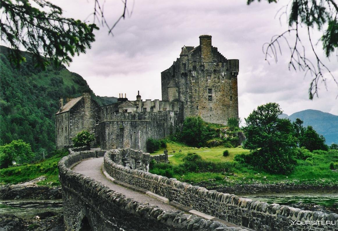 Ирландия замшелый замок