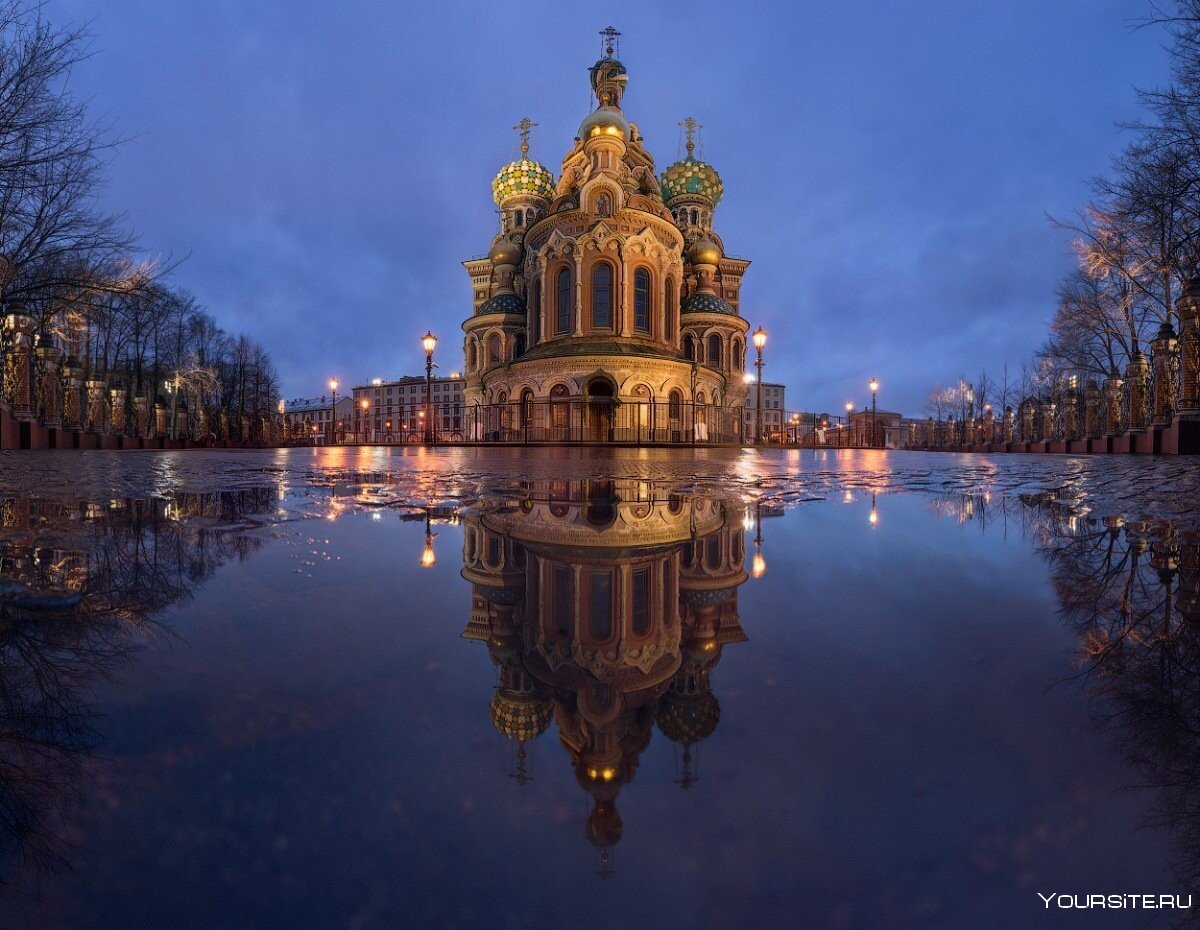 Спас на крови Санкт-Петербург вечер