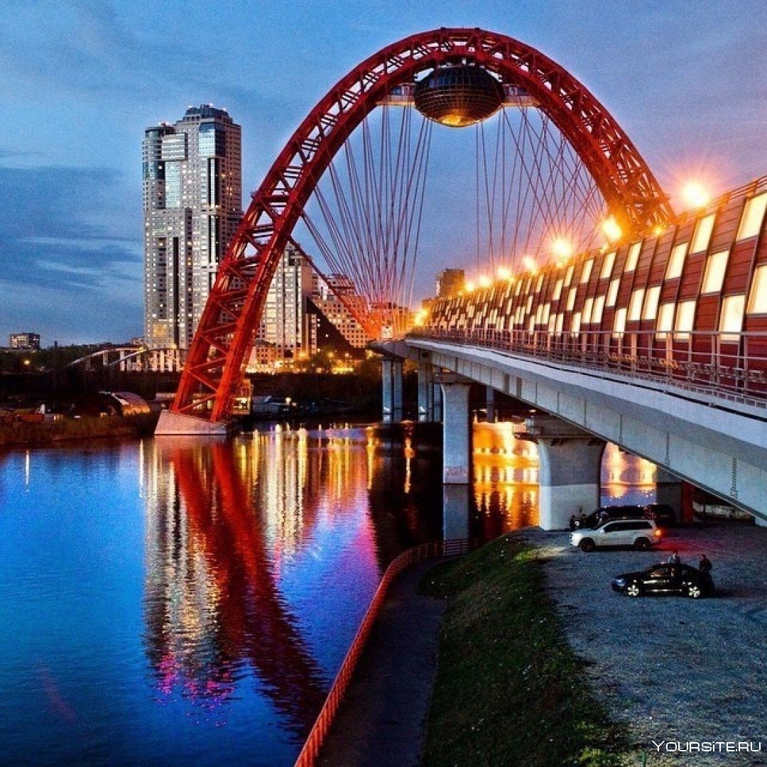 Красный мост Строгино