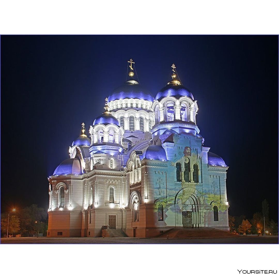 Вознесенский собор (Новочеркасск) с неба
