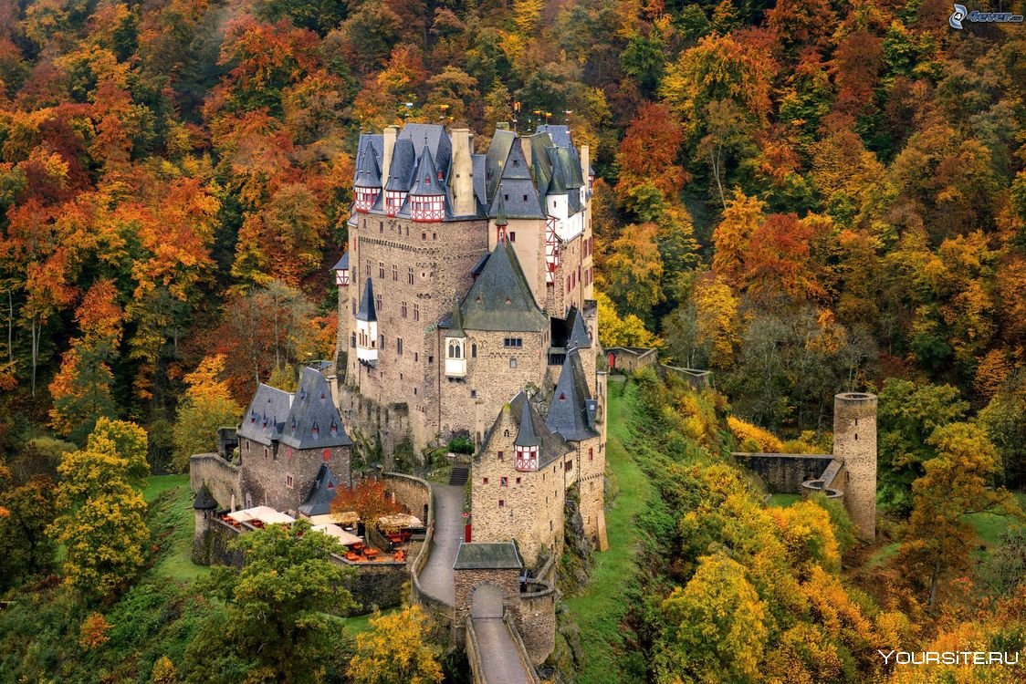 Рейнланд-Пфальц Германия замок