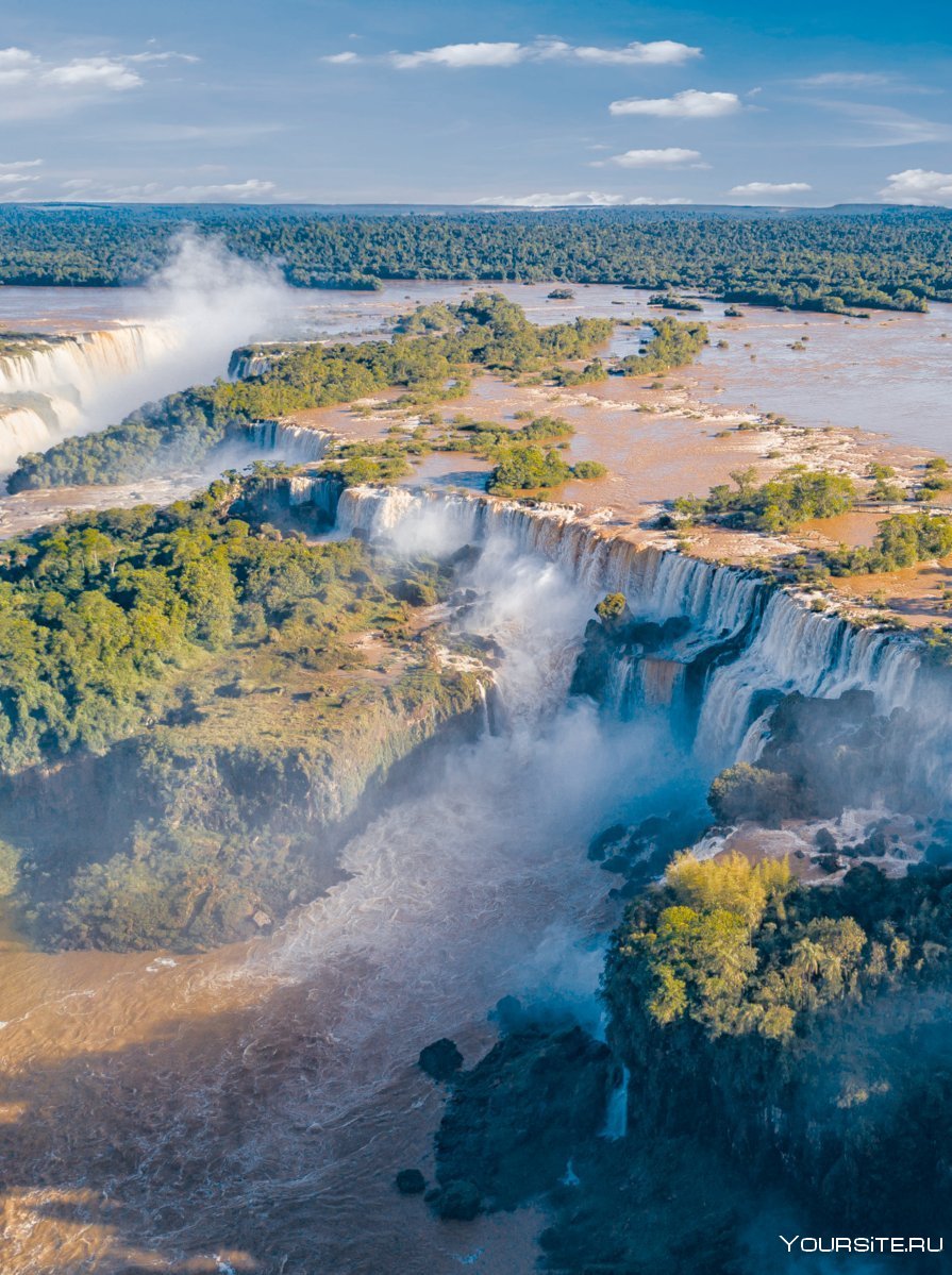 водопад глотка дьявола в аргентине
