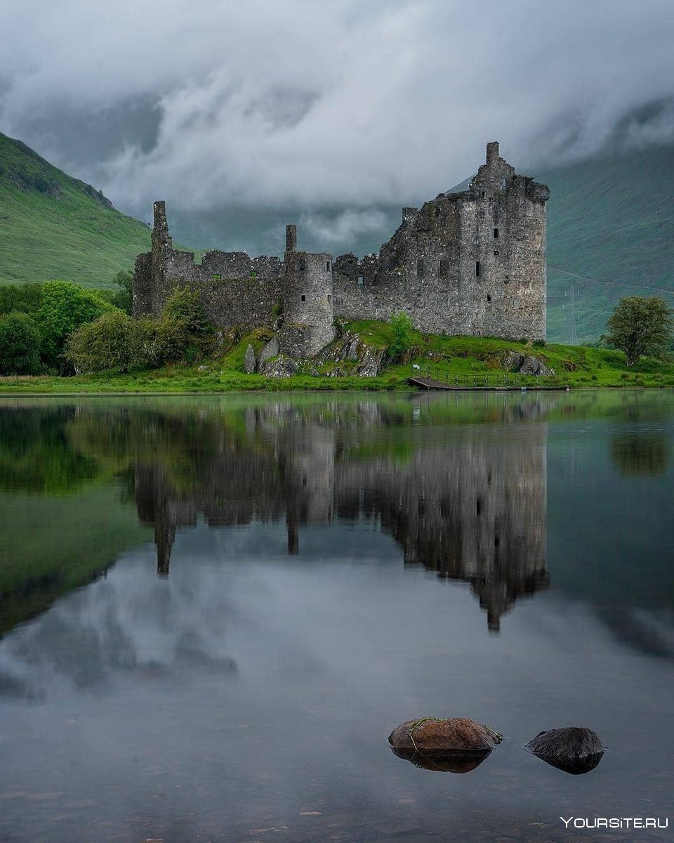 Замок Дун Шотландия