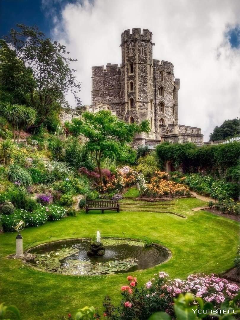 Виндзорский сад Англия