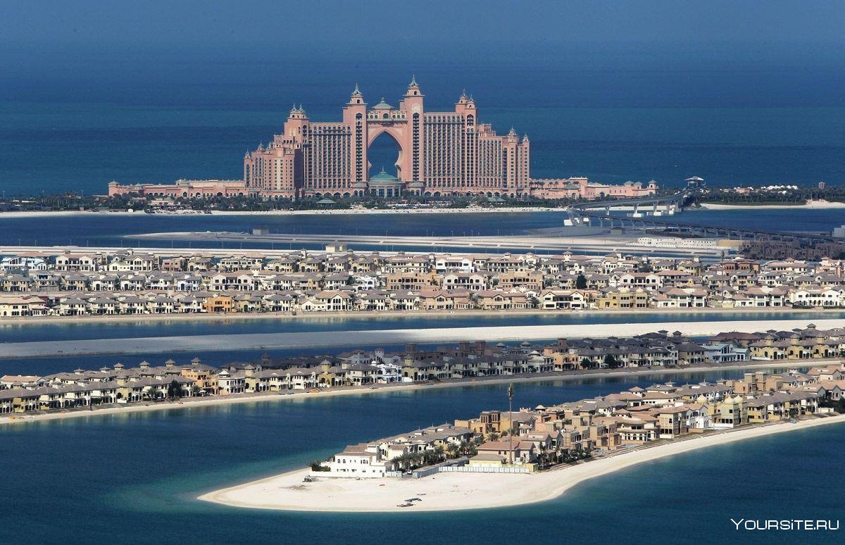 Отель на острове Пальма в Дубае Атлантис