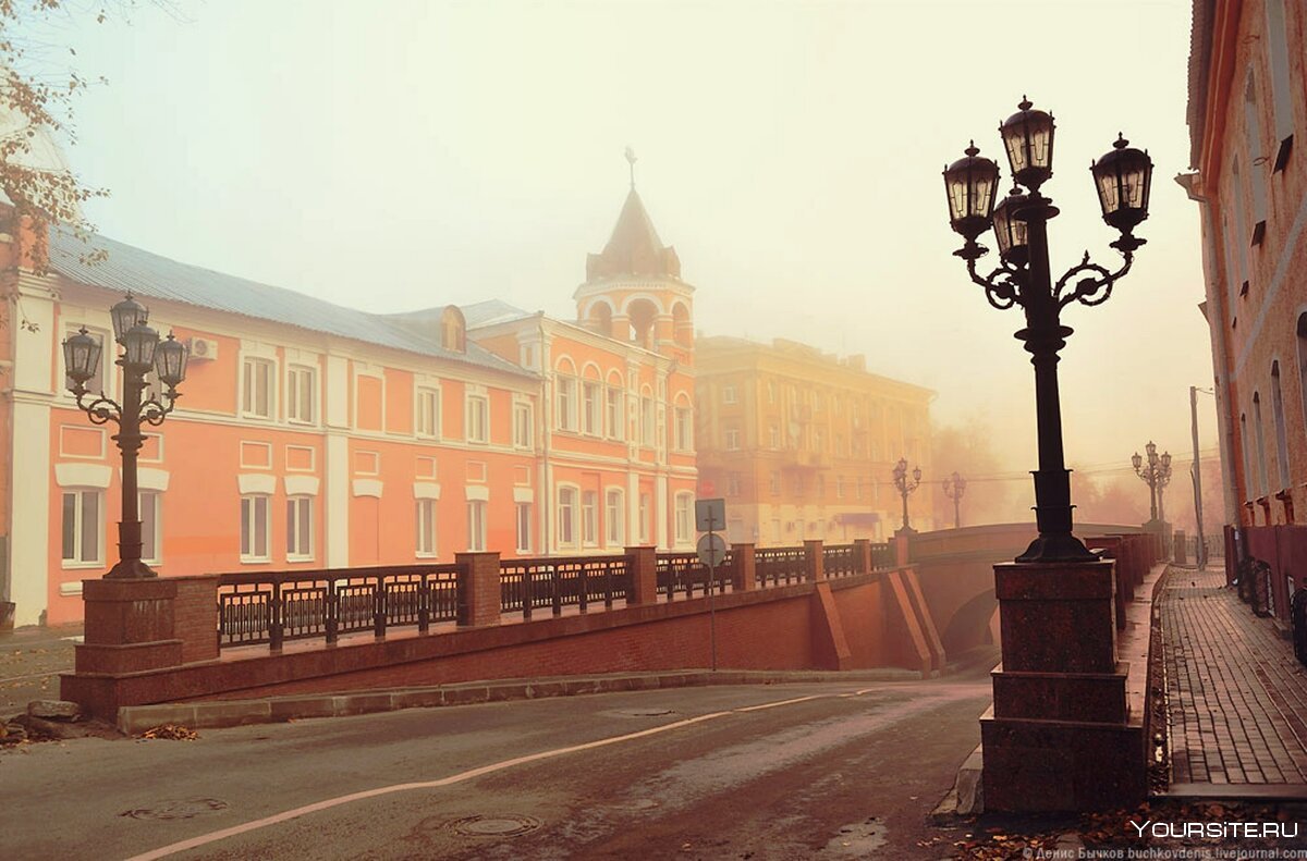 Воронеж зимой каменный мост