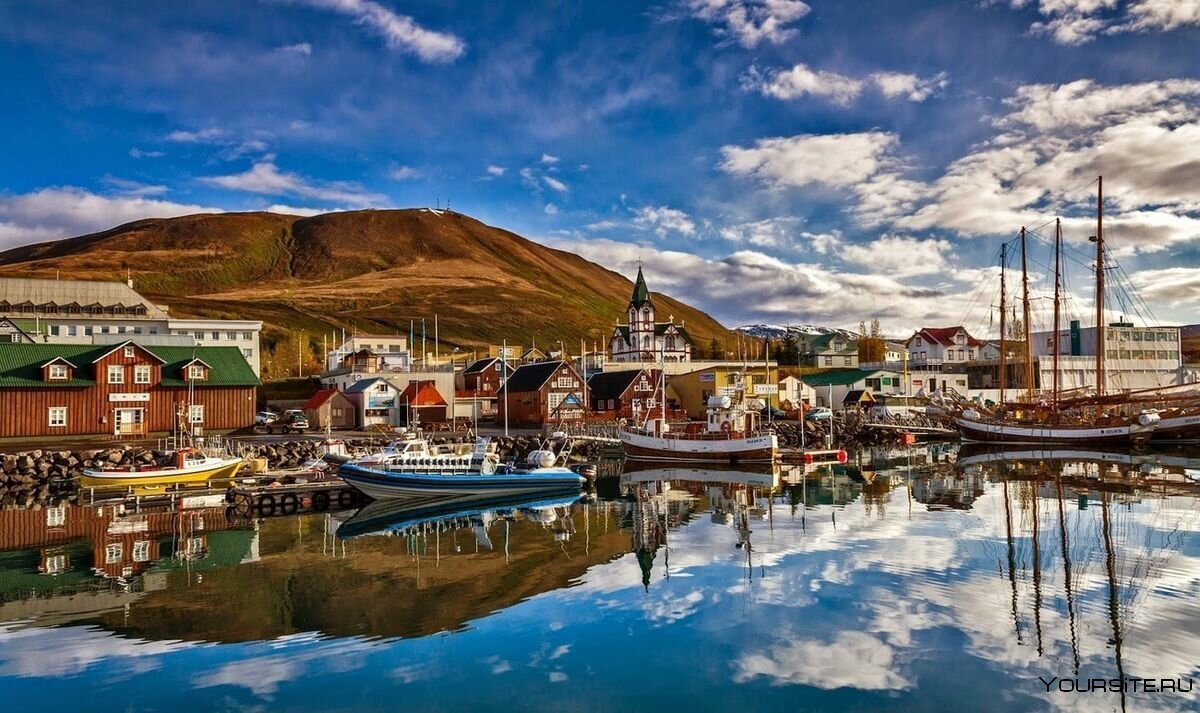 Хусавик город в Исландии