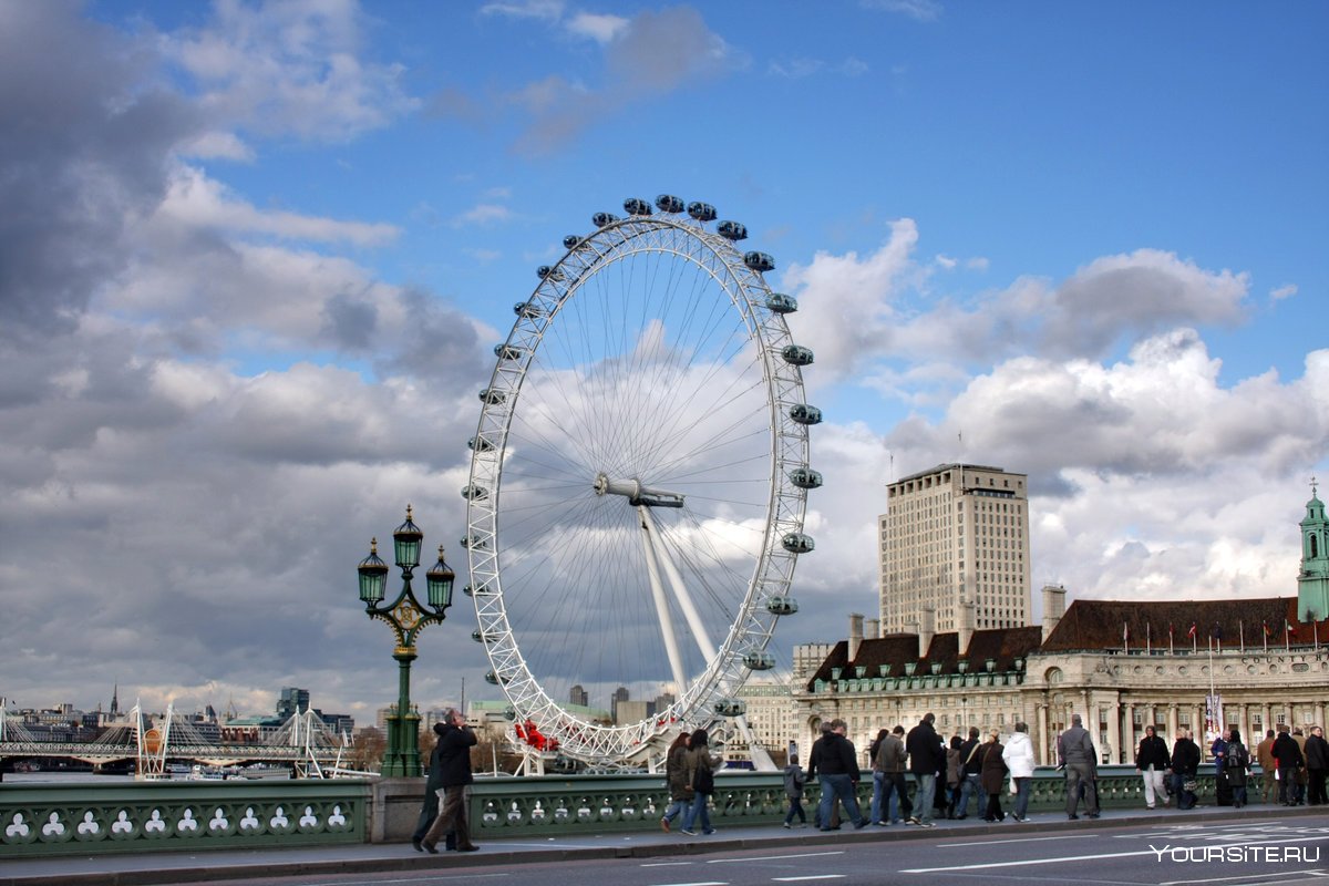 «Лондонский глаз» (London Eye) или колесо обозрения