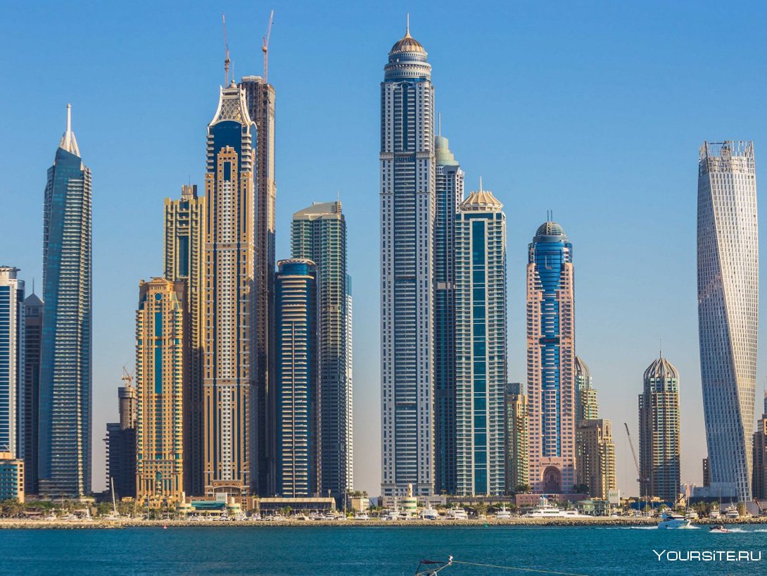 Арабские эмираты Дубай здания