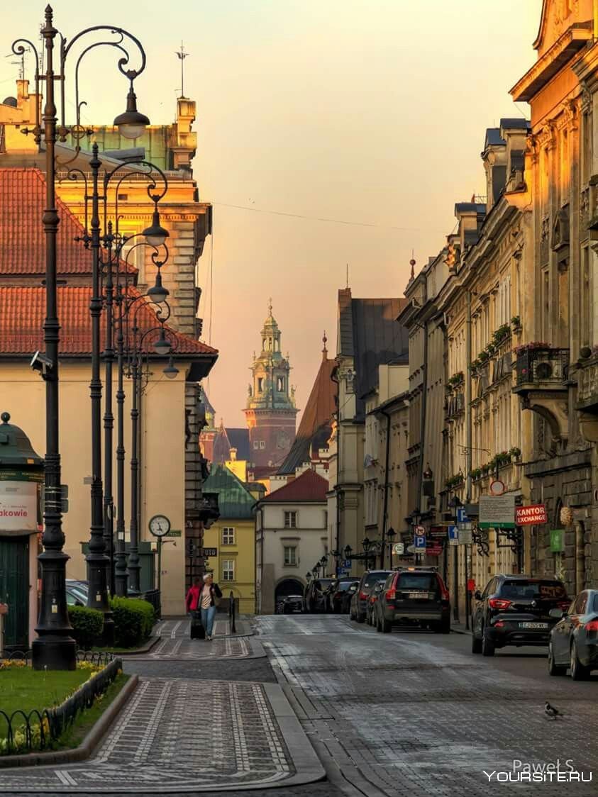 Польша центр города Краков