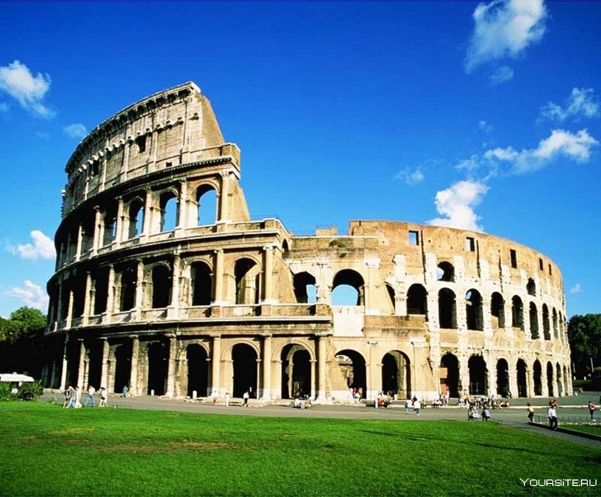 Колизей памятник архитектуры древнего Рима