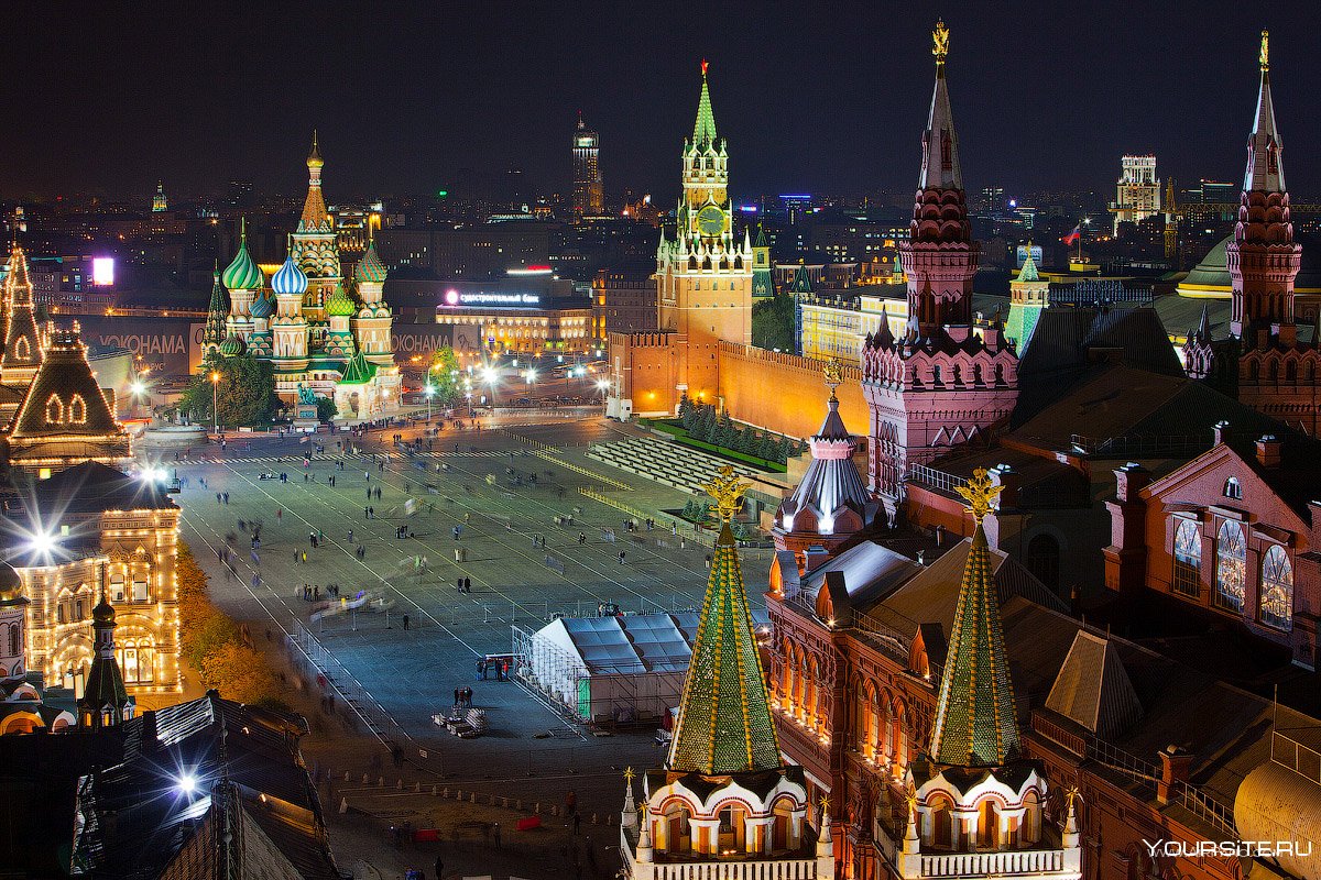 фото москва кремль и красная площадь