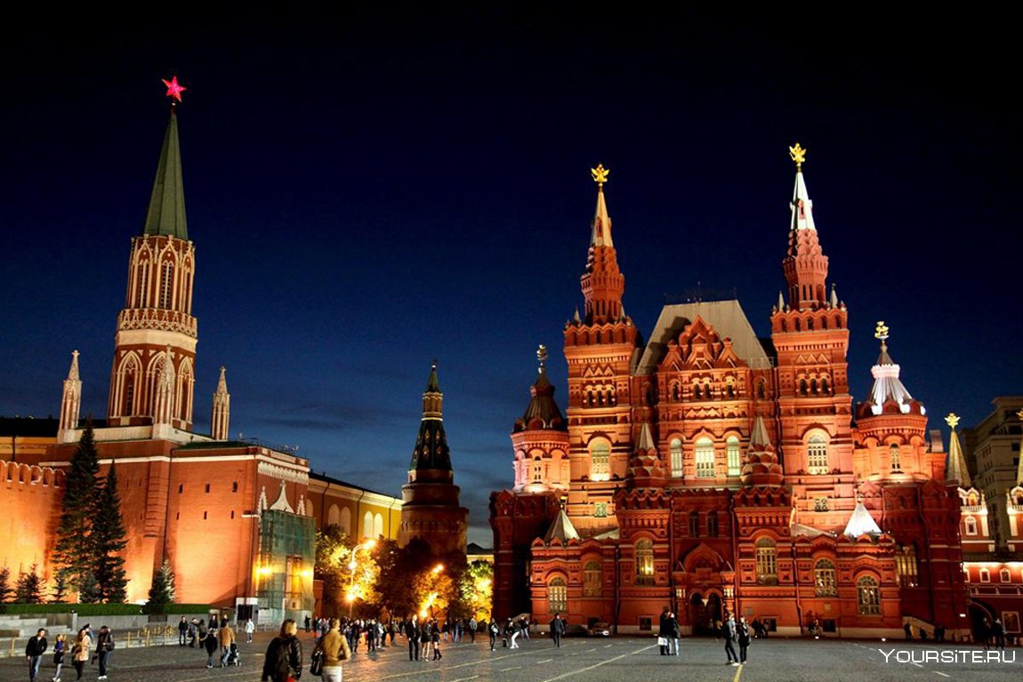 Центр Москвы красная площадь
