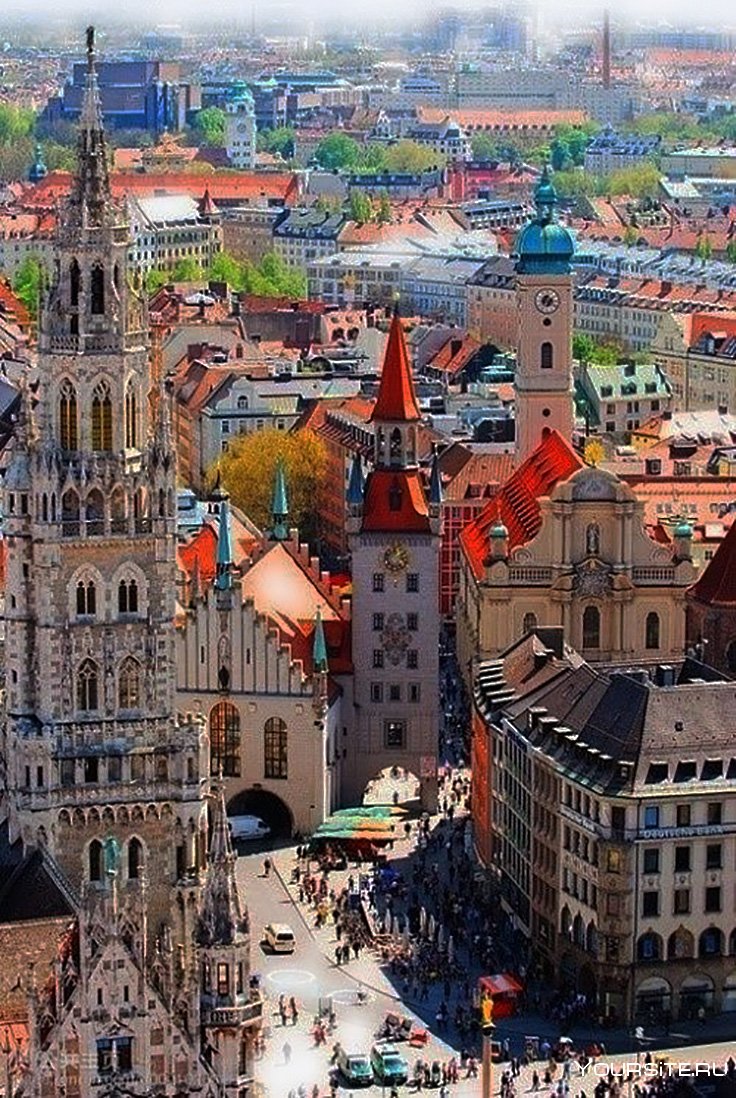 Город Мюнхен Германия достопримечательности