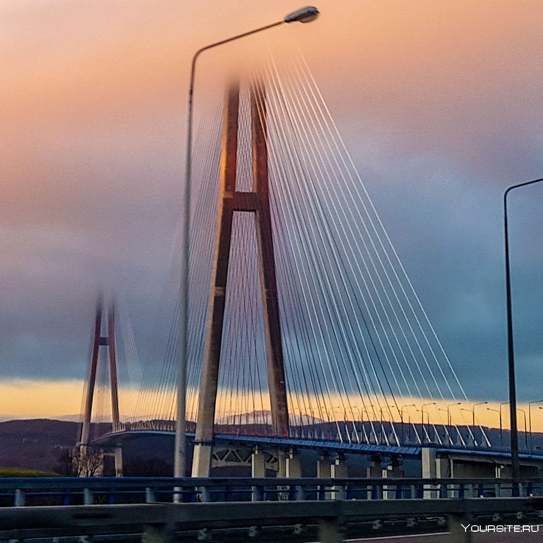Фото мост владивосток русский фото
