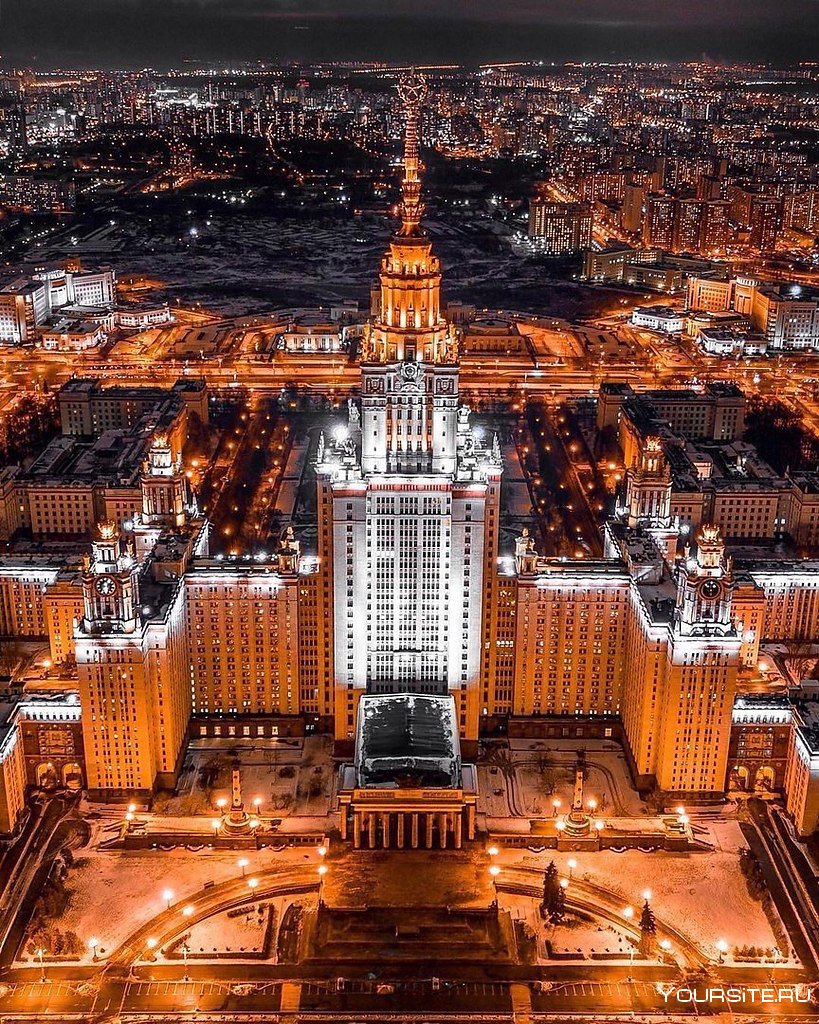Самые красивые здания москвы для