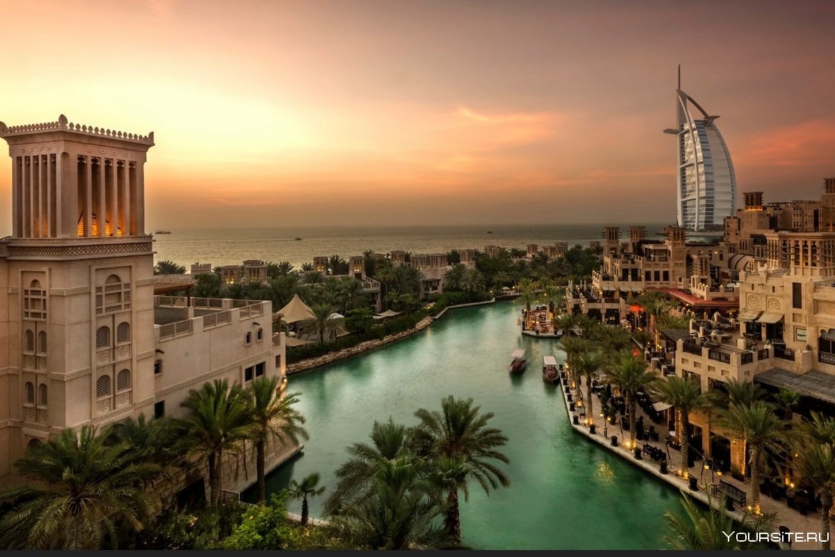 Madinat Jumeirah Dubai канал
