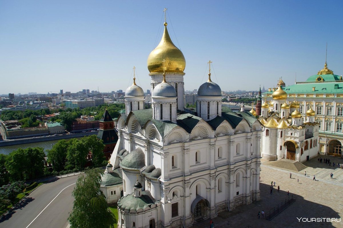 Архангельский собор в Кремле фото царей