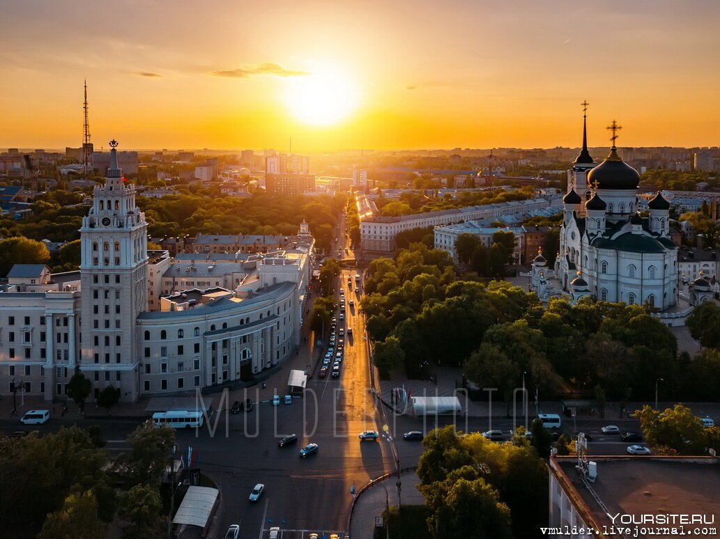 Воронеж красивые места лето