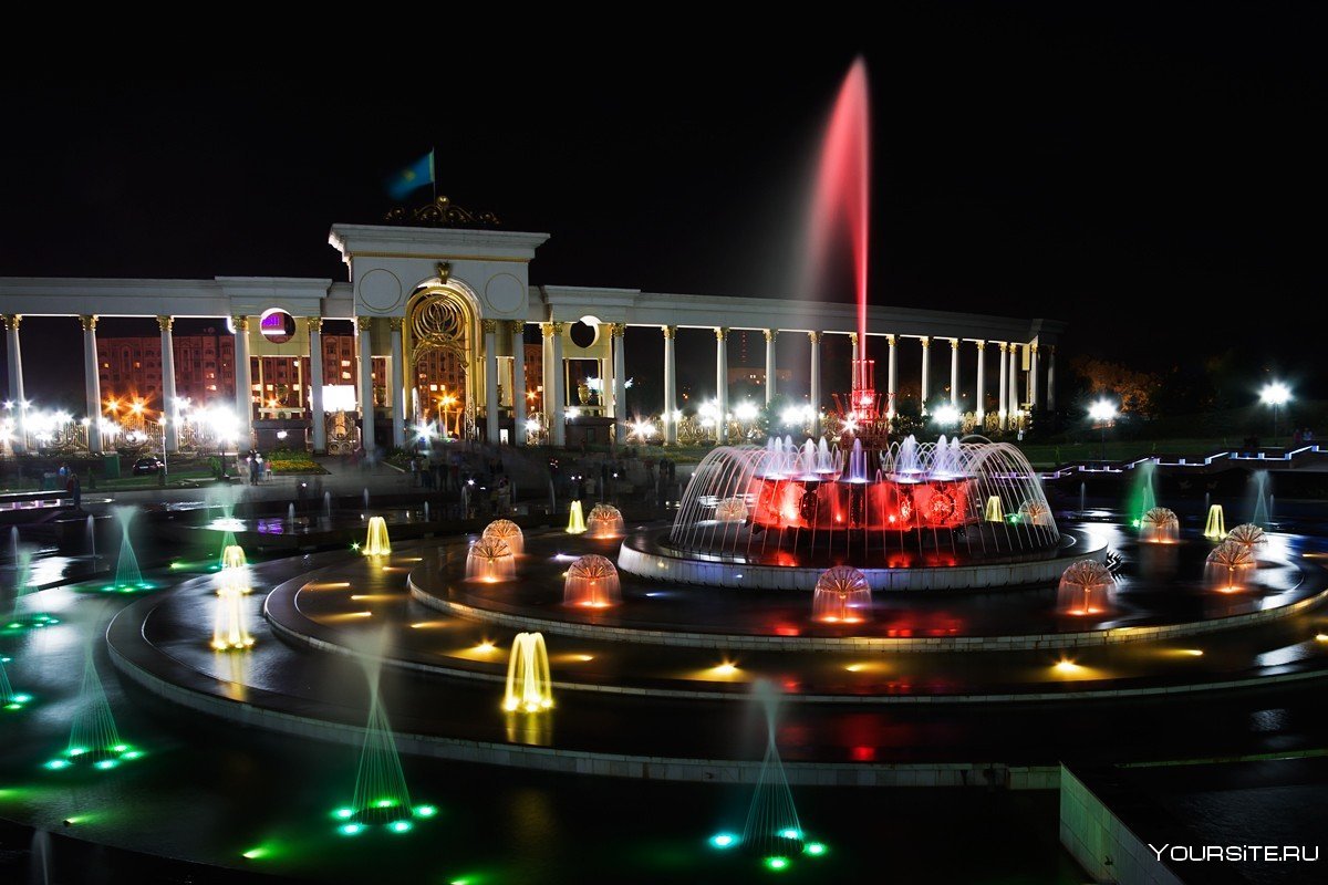 Президентский парк в Алма Ате