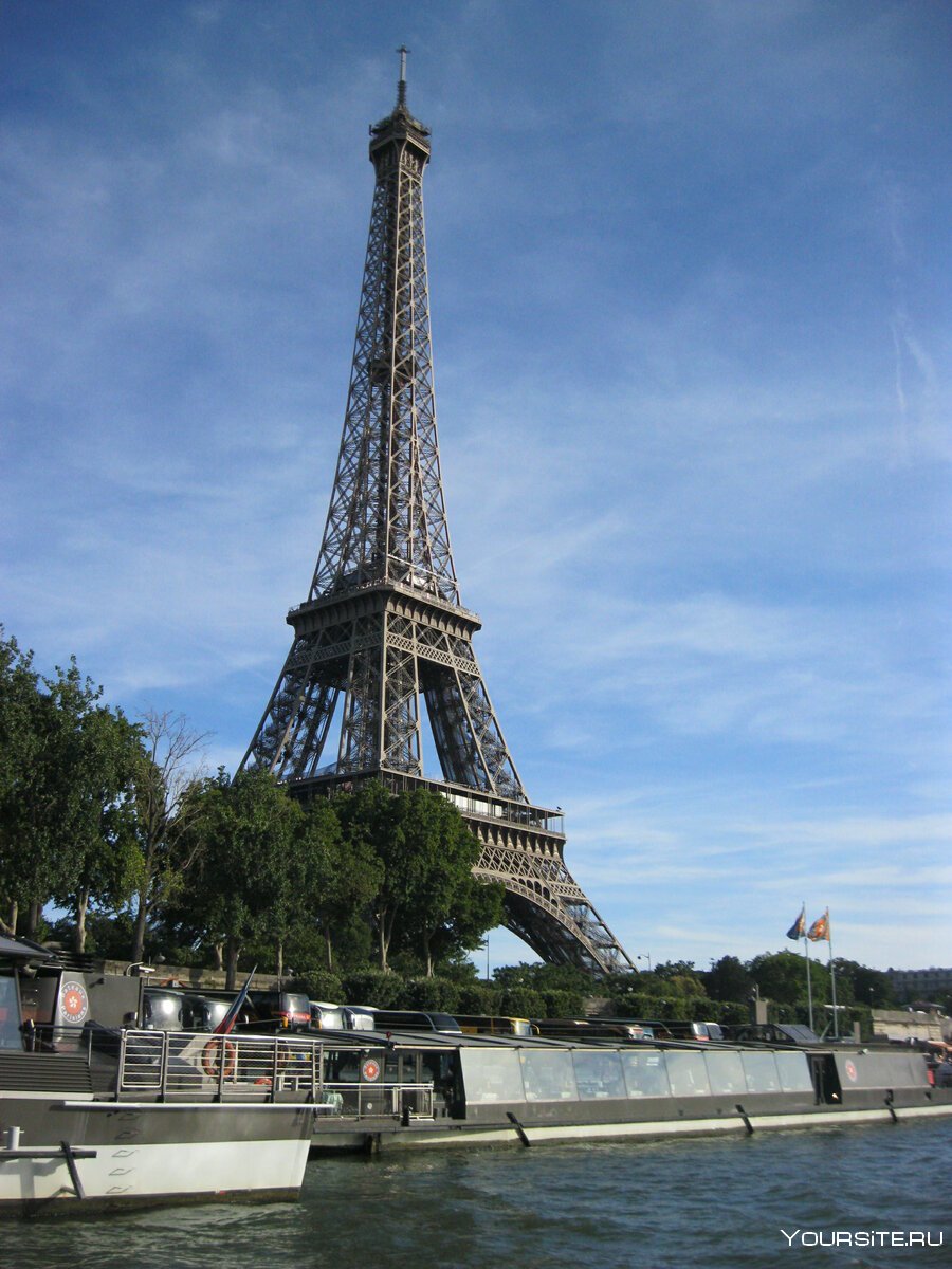 Париж Эльфийская башня в Париже