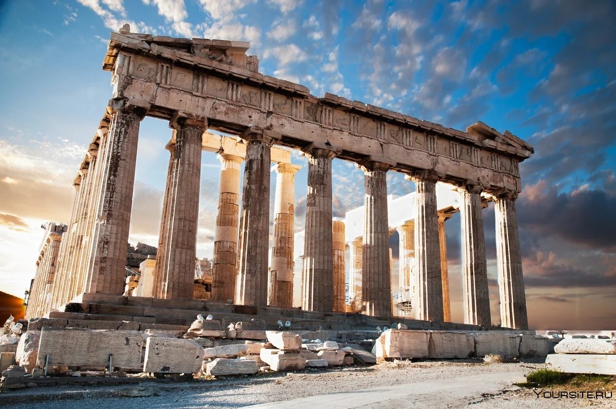 храмы древней греции фото